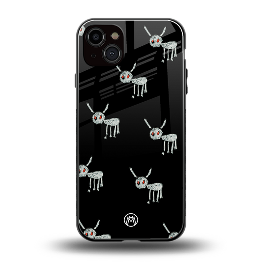 for all the dogs back phone cover | glass case for iphone 14 plus
