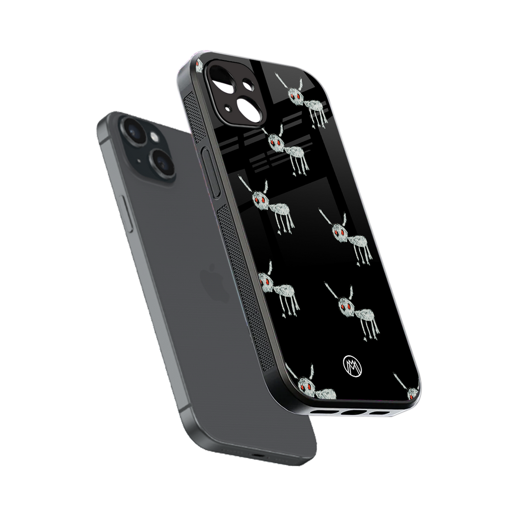 for all the dogs back phone cover | glass case for iphone 15 plus