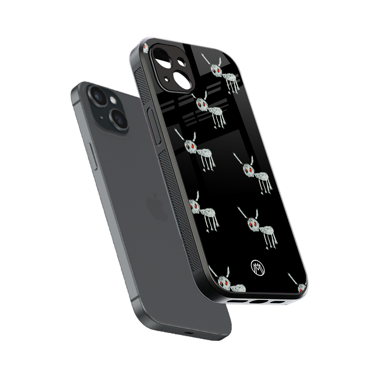 for all the dogs back phone cover | glass case for iphone 15 plus