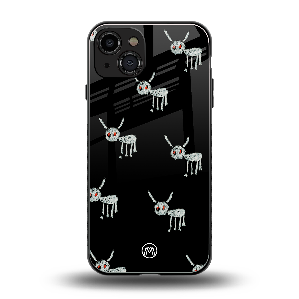 for all the dogs back phone cover | glass case for iphone 15