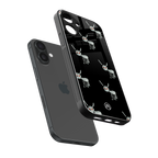 for all the dogs back phone cover | glass case for iphone 16 plus