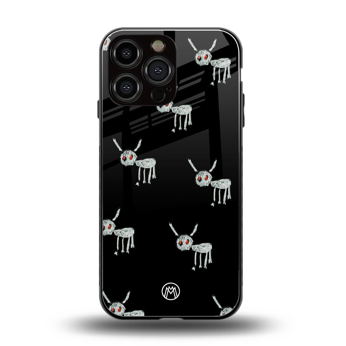 for all the dogs back phone cover | glass case for iphone 16 pro max