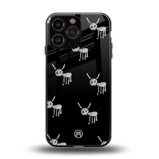 for all the dogs back phone cover | glass case for iphone 16 pro max