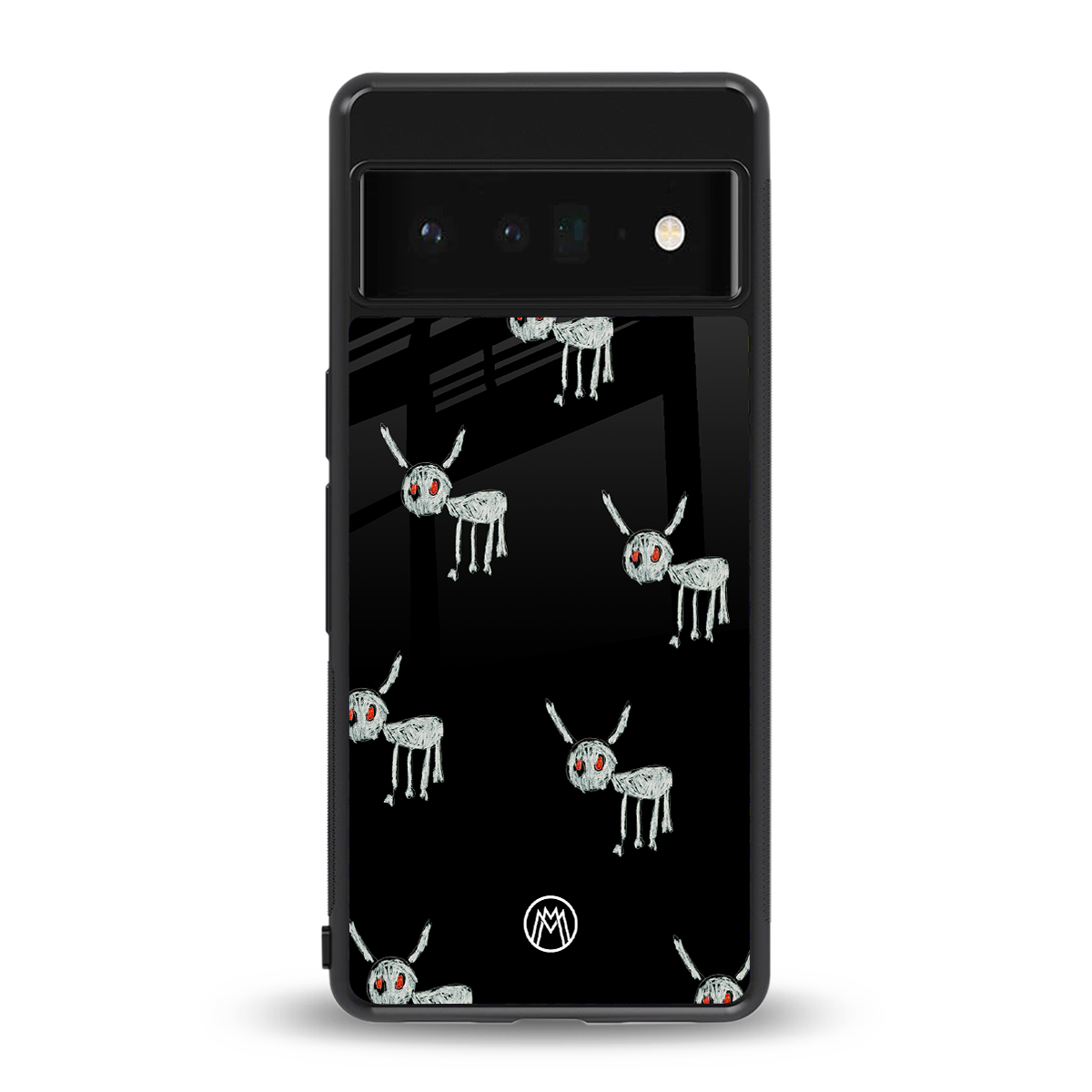 for all the dogs back phone cover | glass case for google pixel 6 pro