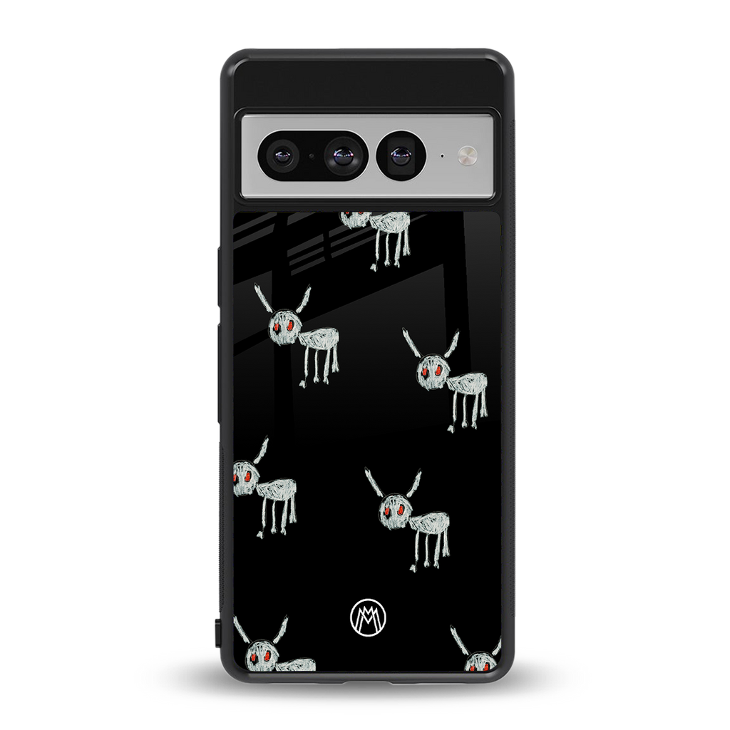 for all the dogs back phone cover | glass case for google pixel 7 pro