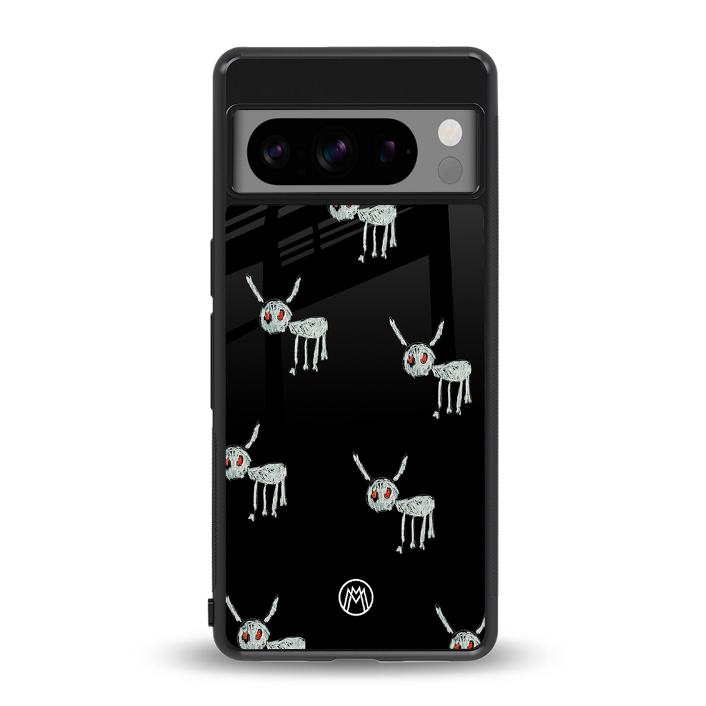 for all the dogs back phone cover | glass case for google pixel 8 pro