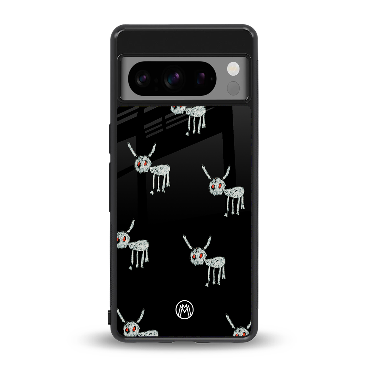 for all the dogs back phone cover | glass case for google pixel 8 pro