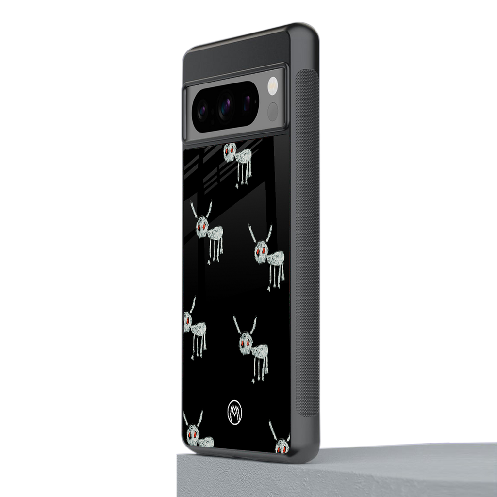 for all the dogs back phone cover | glass case for google pixel 8 pro