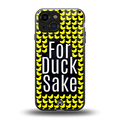 for duck sake back phone cover | glass case for iphone 13 mini