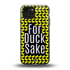 for duck sake back phone cover | glass case for iphone 13 mini