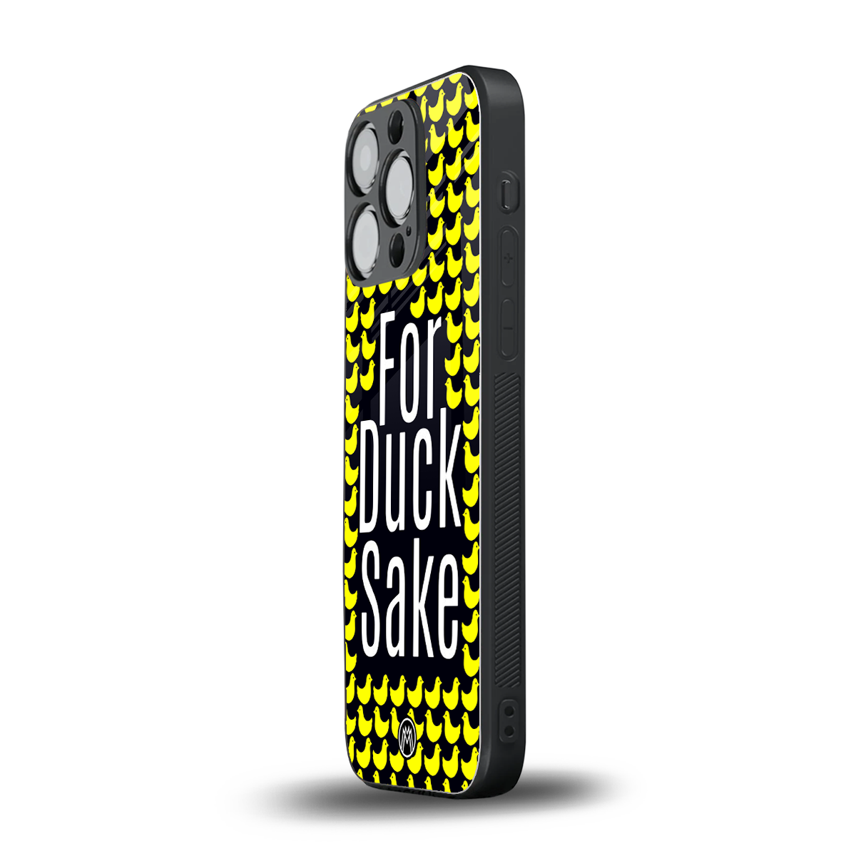 for duck sake back phone cover | glass case for iphone 13 pro