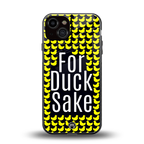 for duck sake back phone cover | glass case for iphone 13