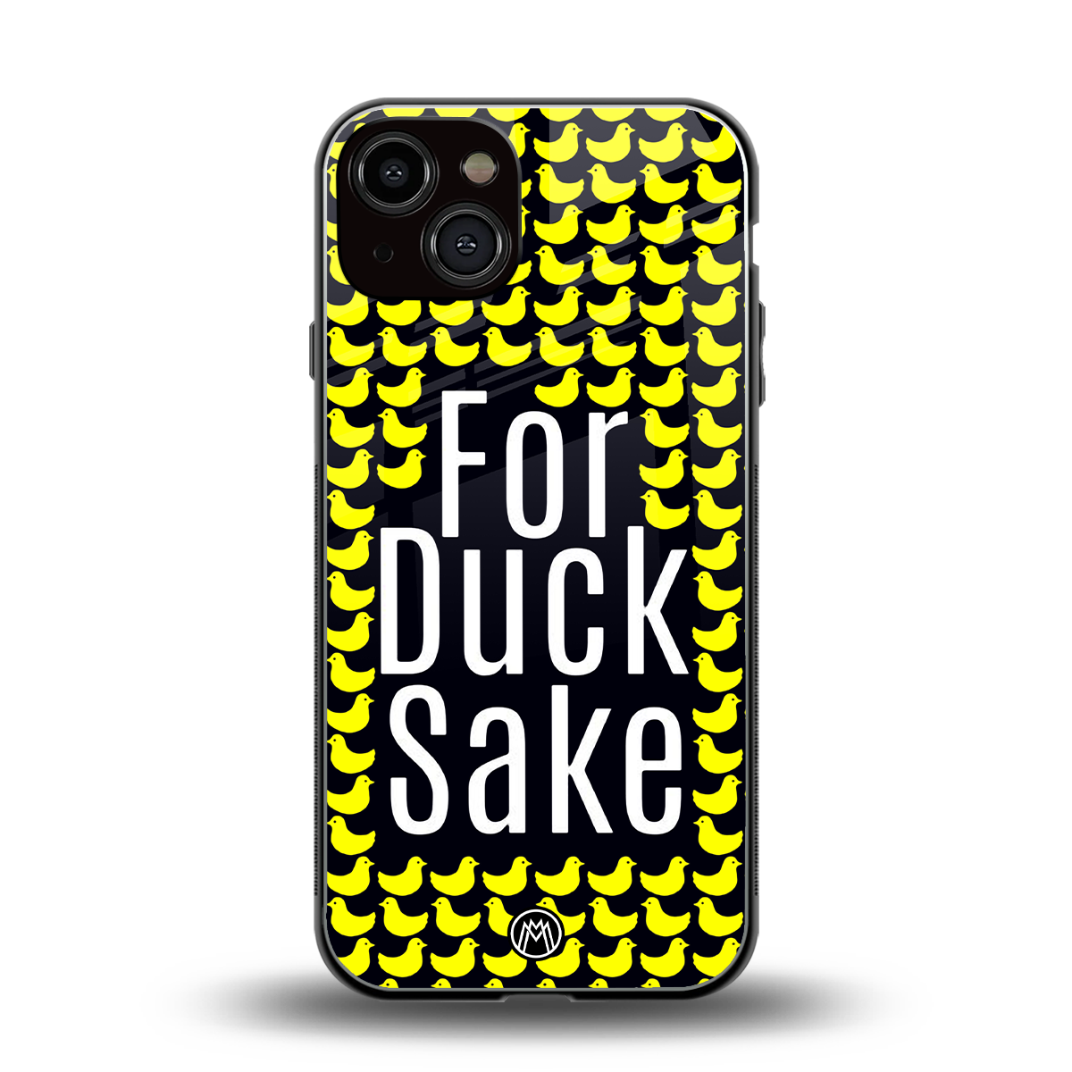 for duck sake back phone cover | glass case for iphone 13