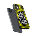 for duck sake back phone cover | glass case for iphone 14 plus