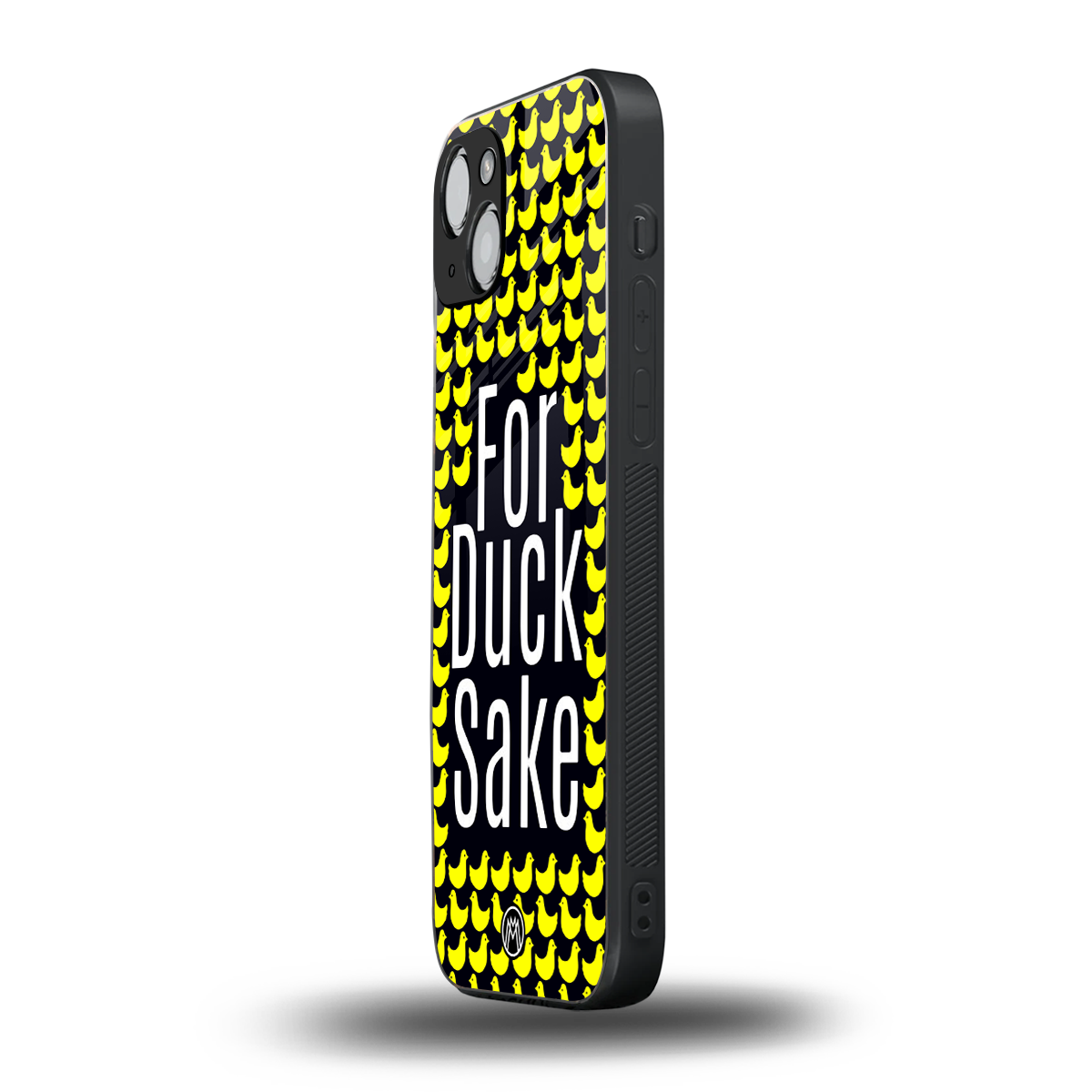 for duck sake back phone cover | glass case for iphone 14 plus
