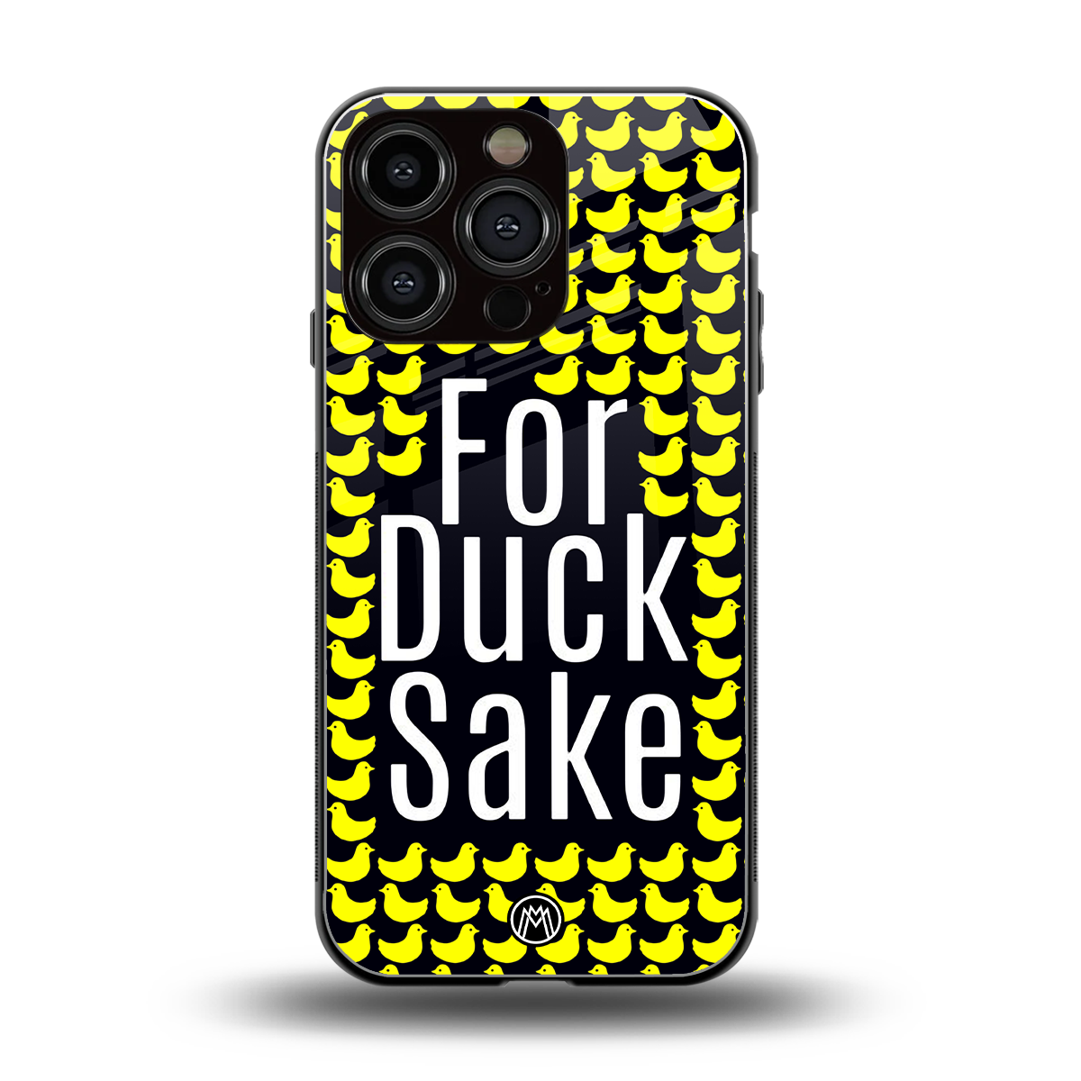 for duck sake back phone cover | glass case for iphone 16 pro