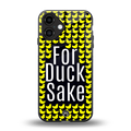 for duck sake back phone cover | glass case for iphone 16