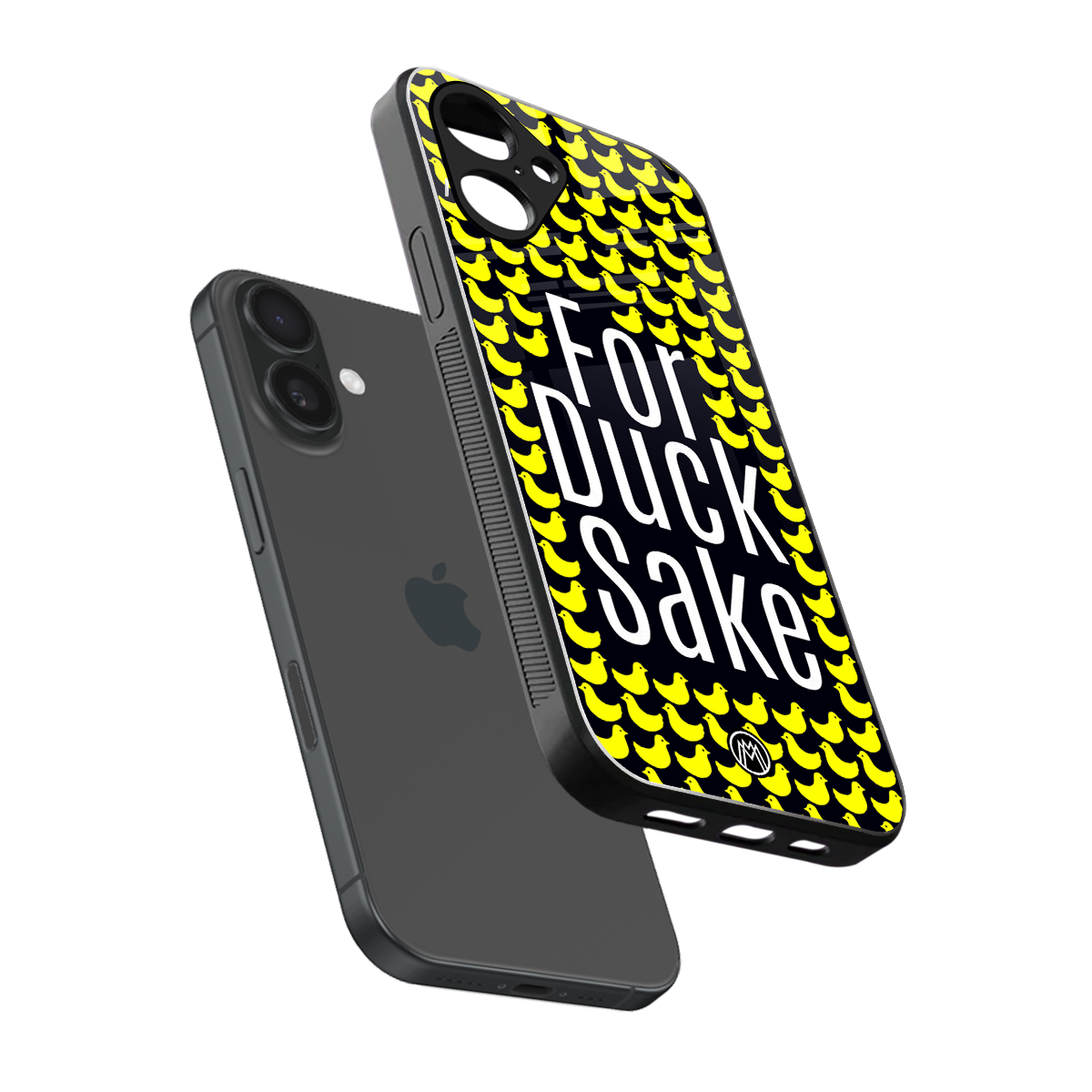 for duck sake back phone cover | glass case for iphone 16