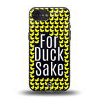 for duck sake back phone cover | glass case for iphone 16e