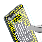 for duck sake back phone cover | glass case for iphone 16e