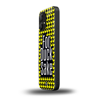 for duck sake back phone cover | glass case for nothing phone 1