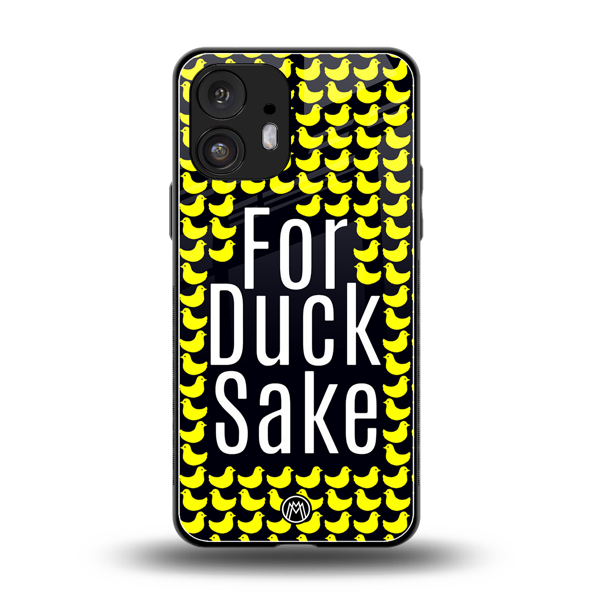 for duck sake back phone cover | glass case for nothing phone 2