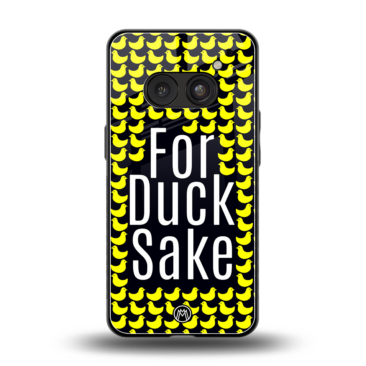 for duck sake back phone cover | glass case for nothing phone 2a