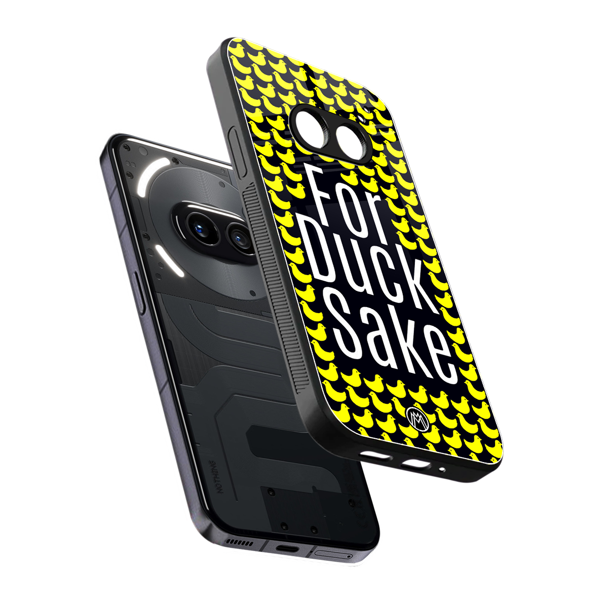 for duck sake back phone cover | glass case for nothing phone 2a