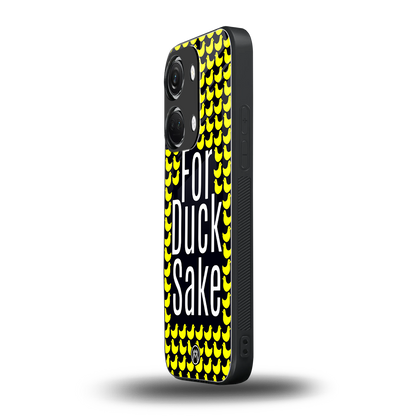 for duck sake back phone cover | glass case for oneplus nord 3