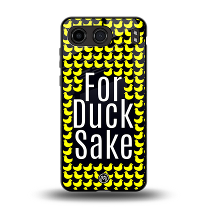for duck sake back phone cover | glass case for oneplus nord 4