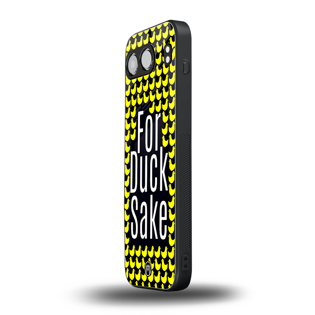 for duck sake back phone cover | glass case for oneplus nord 4