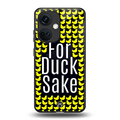 for duck sake back phone cover | glass case for oneplus nord ce 3