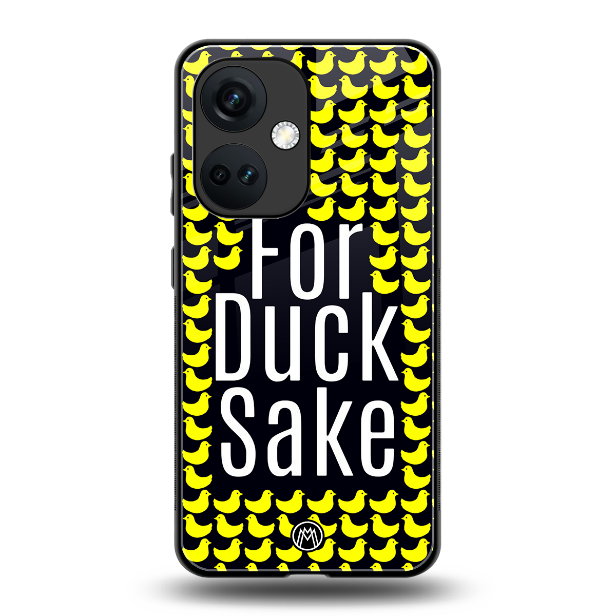 for duck sake back phone cover | glass case for oneplus nord ce 3