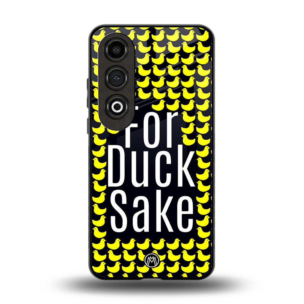 for duck sake back phone cover | glass case for oneplus nord ce 4
