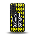for duck sake back phone cover | glass case for oneplus nord ce 4