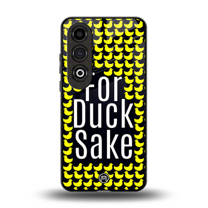 for duck sake back phone cover | glass case for oneplus nord ce 4