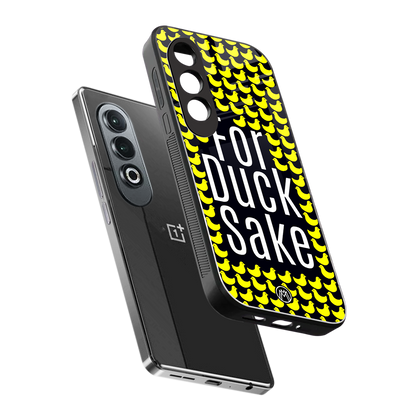 for duck sake back phone cover | glass case for oneplus nord ce 4