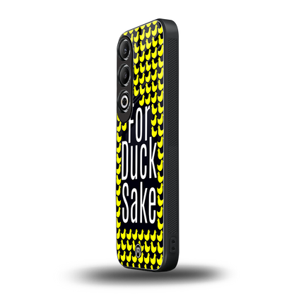 for duck sake back phone cover | glass case for oneplus nord ce 4