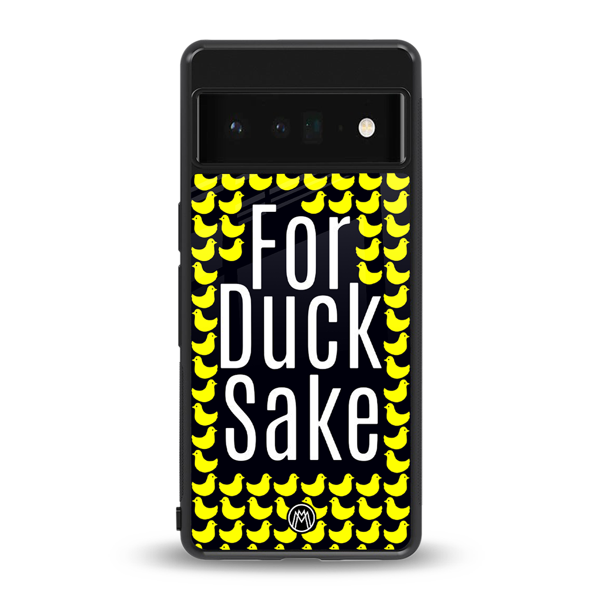 for duck sake back phone cover | glass case for google pixel 6 pro
