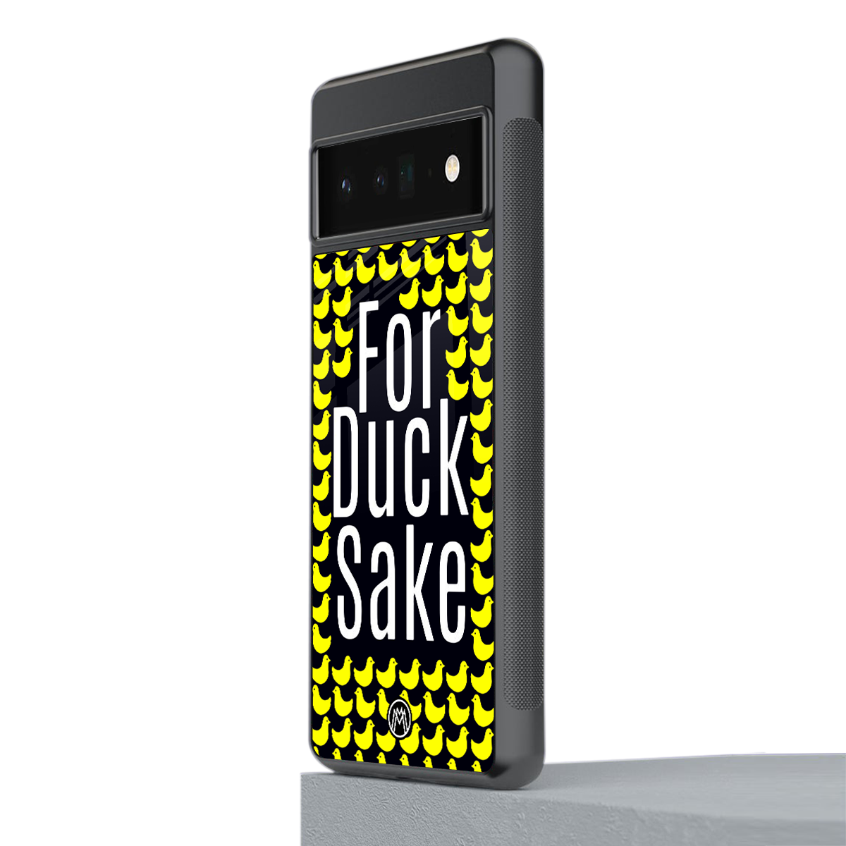 for duck sake back phone cover | glass case for google pixel 6 pro