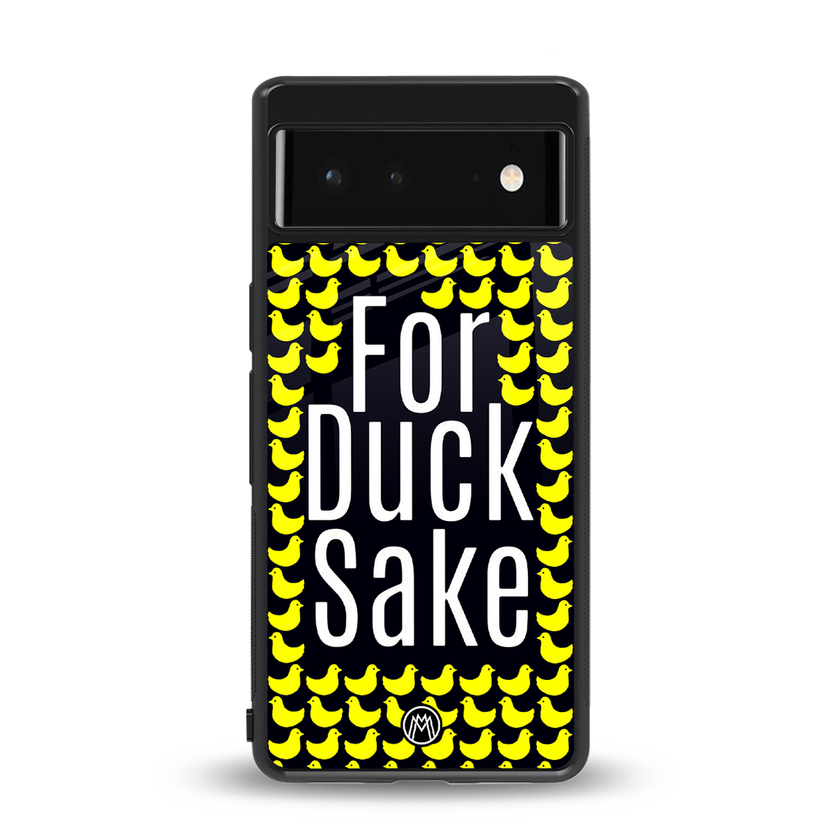 for duck sake back phone cover | glass case for google pixel 6