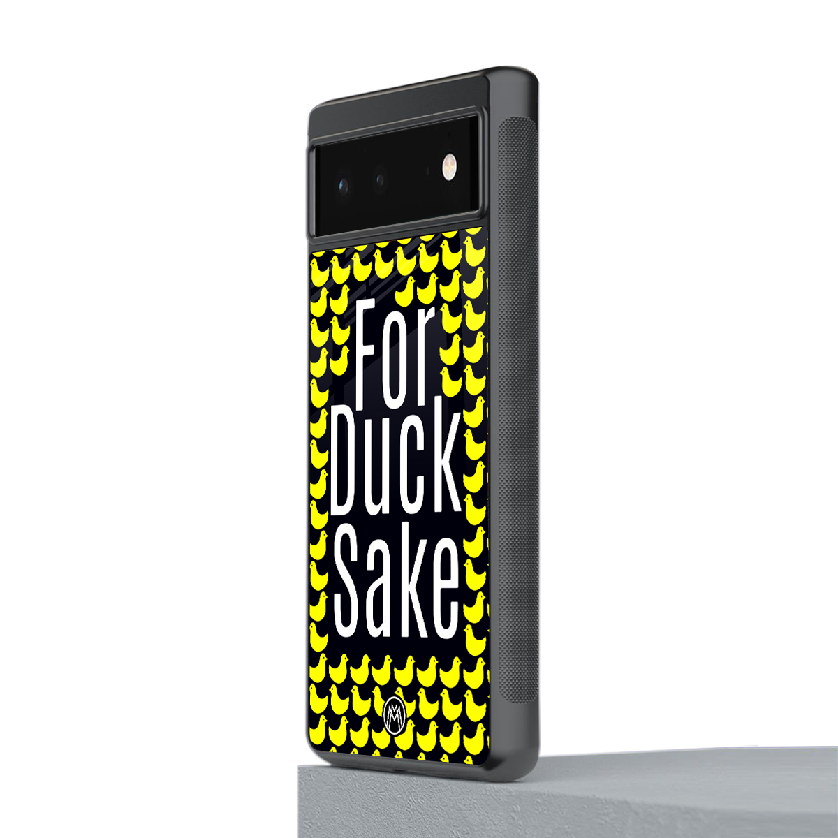 for duck sake back phone cover | glass case for google pixel 6