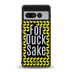 for duck sake back phone cover | glass case for google pixel 7 pro