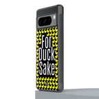 for duck sake back phone cover | glass case for google pixel 8 pro