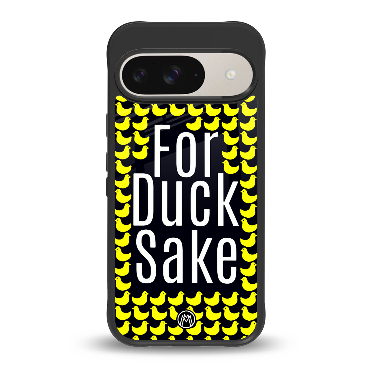 for duck sake back phone cover | glass case for google pixel 9