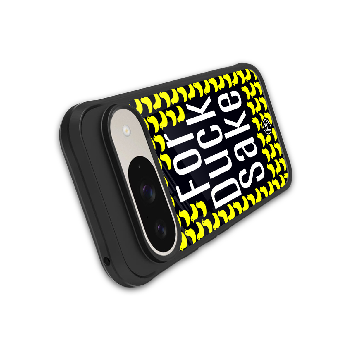 for duck sake back phone cover | glass case for google pixel 9