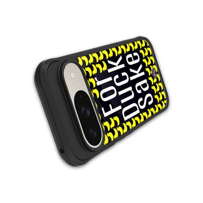 for duck sake back phone cover | glass case for google pixel 9
