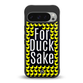 for duck sake back phone cover | glass case for google pixel 9 pro