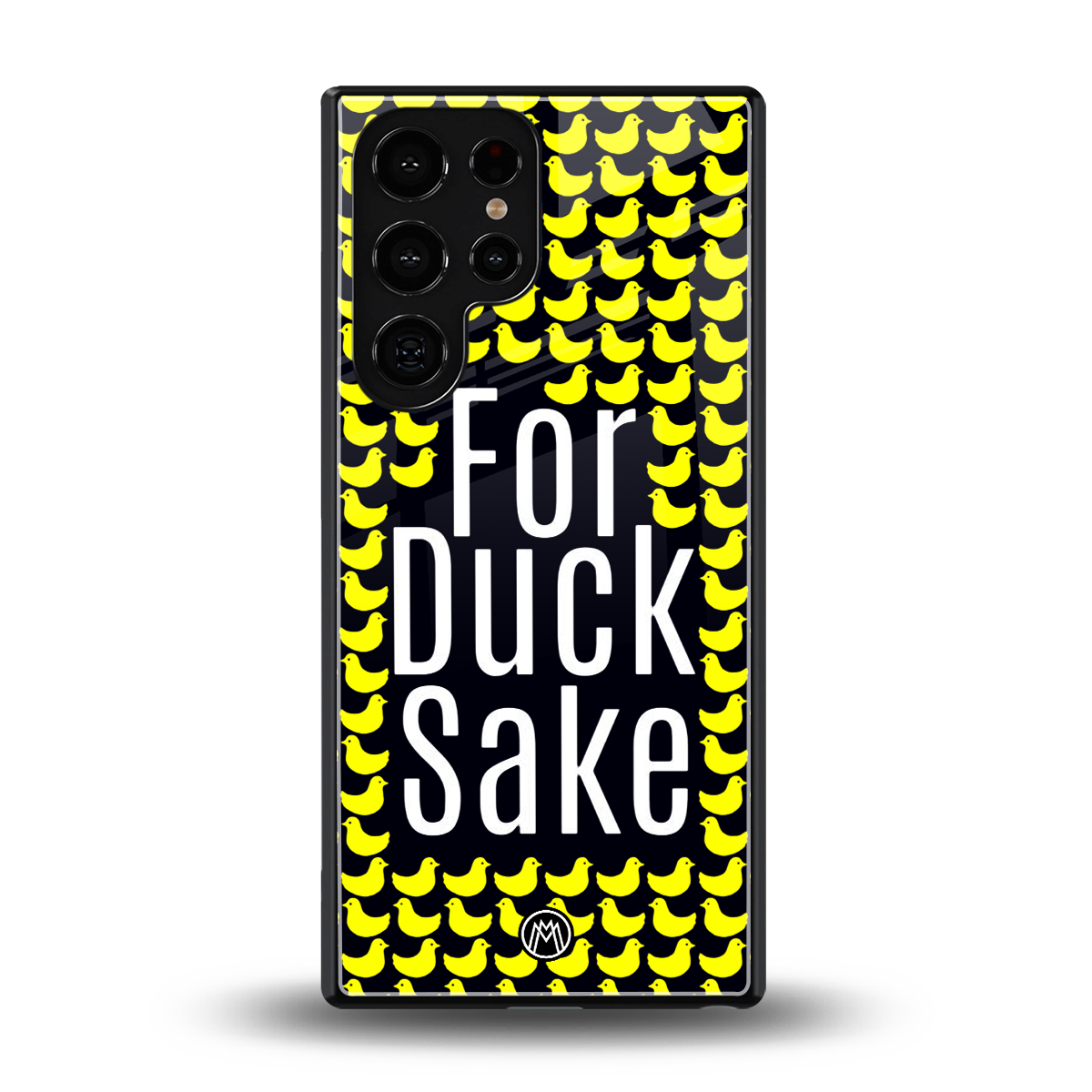 for duck sake back phone cover | glass case for samsung galaxy s25 ultra