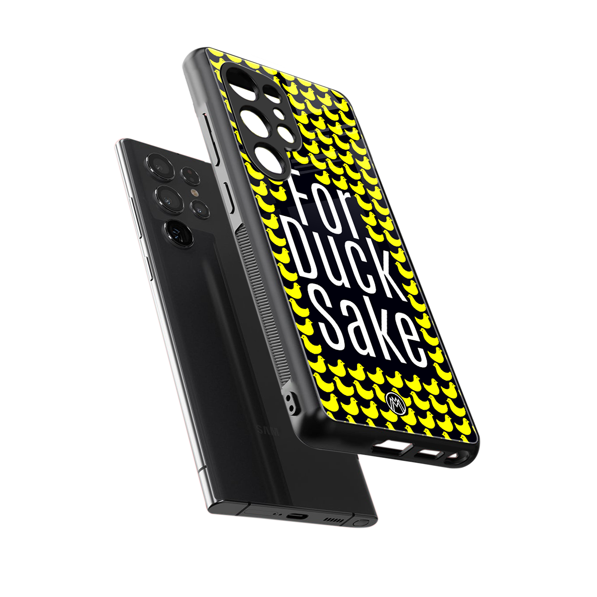 for duck sake back phone cover | glass case for samsung galaxy s25 ultra